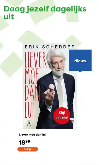 The Read Shop Liever moe dan lui aanbieding