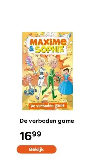 The Read Shop De verboden game aanbieding