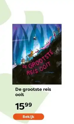 The Read Shop De grootste reis ooit aanbieding
