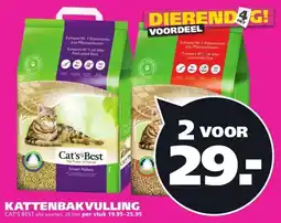 Ranzijn Kattenbakvulling cat's best aanbieding