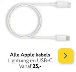 Primera Alle Apple kabels aanbieding
