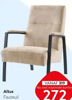 Profijt Meubel Altus Fauteuil aanbieding