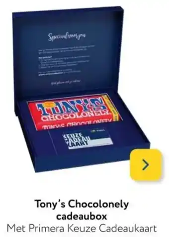 Primera Tony's Chocolonely cadeaubox aanbieding