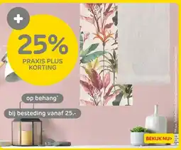 Praxis behang aanbieding