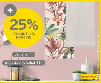 Praxis behang aanbieding