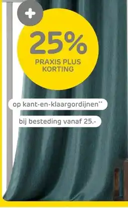 Praxis kant-en-klaargordijnen aanbieding