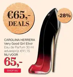 Pour Vous CAROLINA HERRERA Very Good Girl Elixir aanbieding