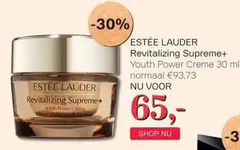 Pour Vous ESTÉE LAUDER Revitalizing Supreme+ aanbieding