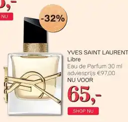Pour Vous YVES SAINT LAURENT Libre aanbieding