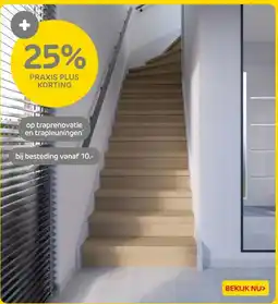 Praxis traprenovatie en trapleuningen aanbieding