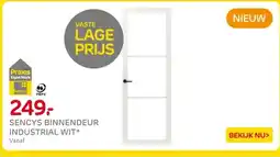 Praxis SENCYS BINNENDEUR INDUSTRIAL WIT aanbieding