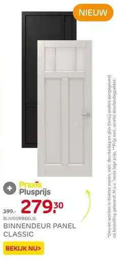 Praxis BINNENDEUR PANEL CLASSIC aanbieding