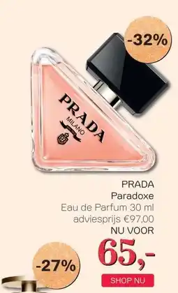 Pour Vous PRADA Paradoxe aanbieding
