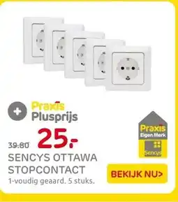 Praxis SENCYS OTTAWA STOPCONTACT aanbieding
