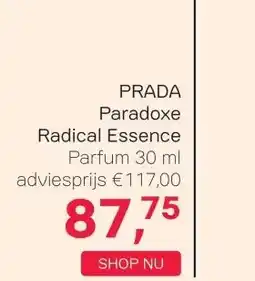 Pour Vous PRADA Paradoxe Radical Essence aanbieding