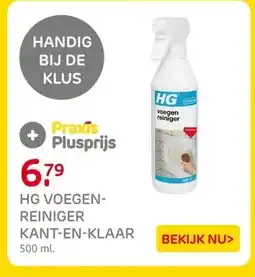 Praxis HG VOEGEN-REINIGER KANT-EN-KLAAR aanbieding