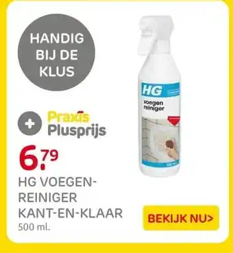 Praxis HG VOEGEN-REINIGER KANT-EN-KLAAR aanbieding