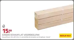 Praxis CANDO SCHAAFLAT VOORDEELPAK aanbieding