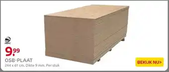 Praxis OSB-PLAAT aanbieding