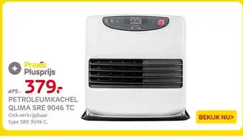 Praxis PETROLEUMKACHEL QLIMA SRE 9046 TC aanbieding