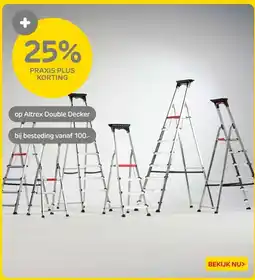 Praxis Altrex Double Decker aanbieding