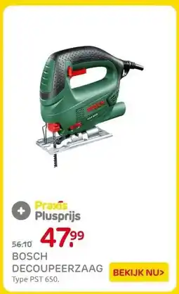 Praxis BOSCH DECOUPEERZAAG aanbieding