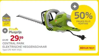 Praxis CENTRAL PARK ELEKTRISCHE HEGGENSCHAAR aanbieding