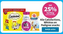 Plein.nl Alle Catisfactions, Whiskas en Pedigree snacks aanbieding