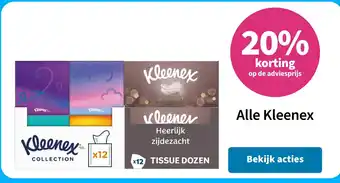Plein.nl Alle Kleenex aanbieding