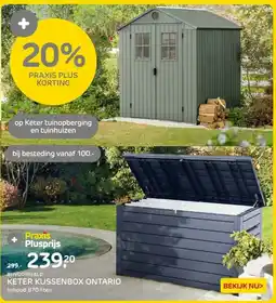 Praxis KETER KUSSENBOX ONTARIO aanbieding
