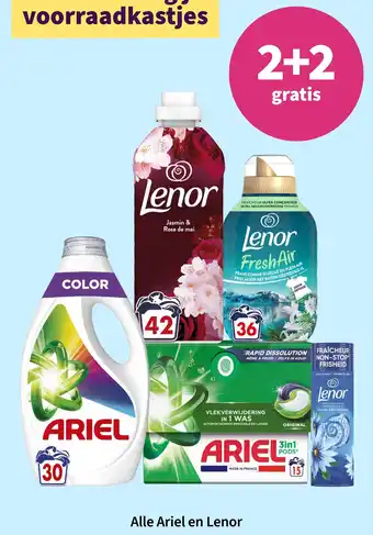 Plein.nl Alle Ariel en Lenor aanbieding
