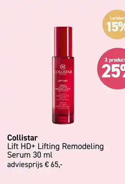 Mooi parfumerie Collistar aanbieding