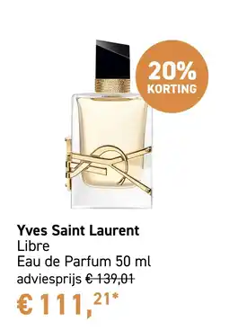 Mooi parfumerie Yves Saint Laurent Libre Eau de Parfum 50 ml aanbieding