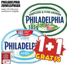 MCD Supermarkt PHILADELPHIA ZUIVELSPREAD aanbieding