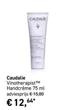 Mooi parfumerie Caudalie Vinotherapist™ Handcrème 75 ml aanbieding