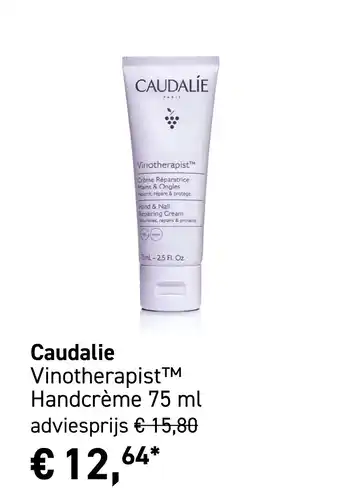 Mooi parfumerie Caudalie Vinotherapist™ Handcrème 75 ml aanbieding