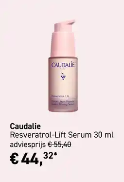 Mooi parfumerie Caudalie Resveratrol-Lift Serum 30 ml aanbieding