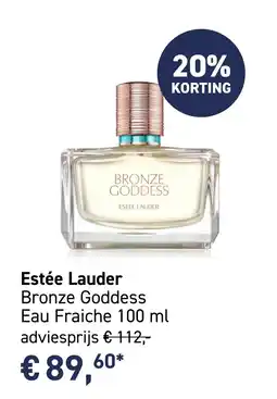 Mooi parfumerie Estée Lauder Bronze Goddess Eau Fraiche 100 ml aanbieding