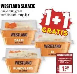 MCD Supermarkt WESTLAND SLAATJE aanbieding