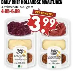 MCD Supermarkt DAILY CHEF HOLLANDSE MAALTIJDEN aanbieding