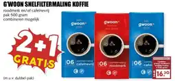MCD Supermarkt G'WOON SNELFILTERMALING KOFFIE aanbieding