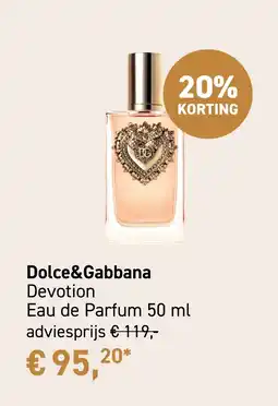 Mooi parfumerie Dolce&Gabbana Devotion Eau de Parfum 50 ml aanbieding