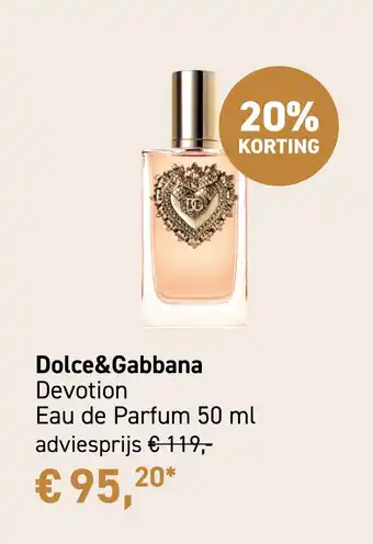 Mooi parfumerie Dolce&Gabbana Devotion Eau de Parfum 50 ml aanbieding