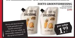 MCD Supermarkt ZOETE GROENTEDRESSING aanbieding