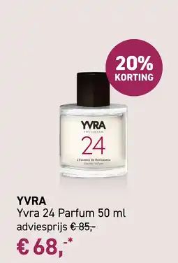 Mooi parfumerie YVRA Yvra 24 Parfum 50 ml aanbieding