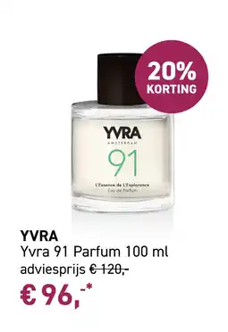 Mooi parfumerie YVRA Yvra 91 Parfum 100 ml aanbieding