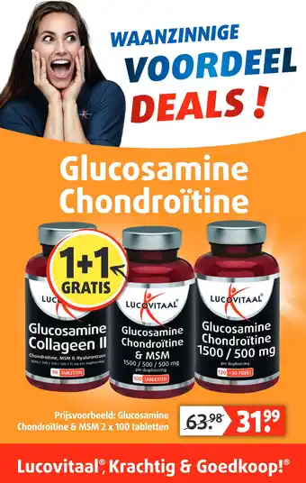 Lucovitaal Glucosamine Chondroïtine aanbieding