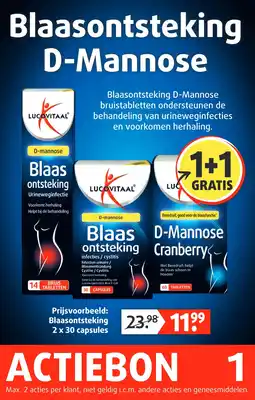 Lucovitaal Blaasontsteking D-Mannose aanbieding