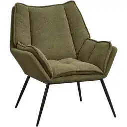 Leen Bakker Fauteuil Cato - groen aanbieding