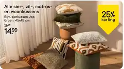 Leen Bakker Alle sier-, zit-, matras- en woonkussens aanbieding